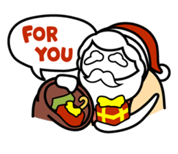 Hot Dog Man : Christmas sticker #9021075