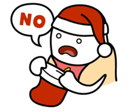 Hot Dog Man : Christmas sticker #9021081