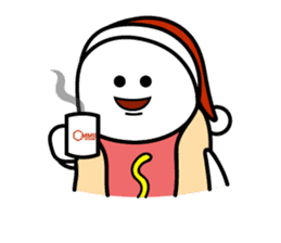 Hot Dog Man : Christmas sticker #9021082