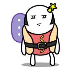 Hot Dog Man : Christmas sticker #9021083