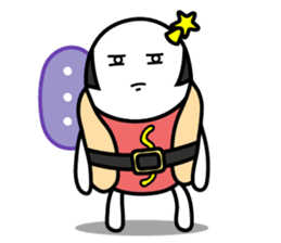 Hot Dog Man : Christmas sticker #9021083