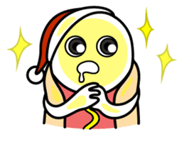 Hot Dog Man : Christmas sticker #9021087