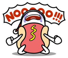 Hot Dog Man : Christmas sticker #9021090