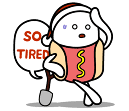 Hot Dog Man : Christmas sticker #9021091