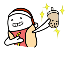 Hot Dog Man : Christmas sticker #9021092