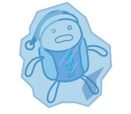 Hot Dog Man : Christmas sticker #9021100