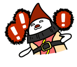 Hot Dog Man : Christmas sticker #9021101