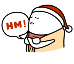 Hot Dog Man : Christmas sticker #9021106