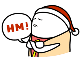Hot Dog Man : Christmas sticker #9021106