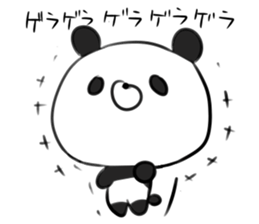 more DEATH panda sticker #9021337