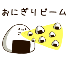 sticker of a rice-ball. sticker #9021564