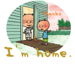 BUTA-tan to world sticker #9021641