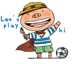 BUTA-tan to world sticker #9021656