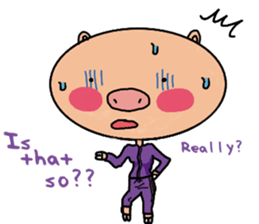 BUTA-tan to world sticker #9021658