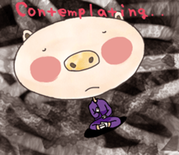 BUTA-tan to world sticker #9021659