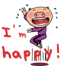 BUTA-tan to world sticker #9021662