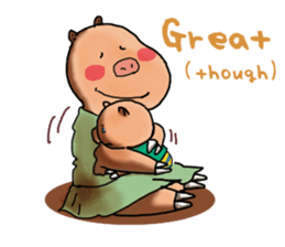 BUTA-tan to world sticker #9021667