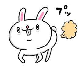 A little strange rabbit sticker #9021777