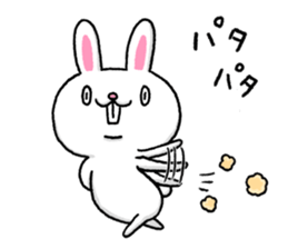 A little strange rabbit sticker #9021786