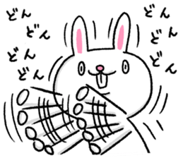 A little strange rabbit sticker #9021787