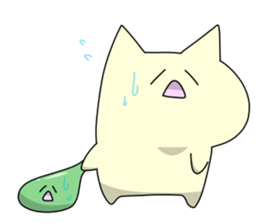 motchi cat 3 sticker #9021955