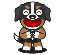 BEN the Bernese Mountain Dog sticker #9022154