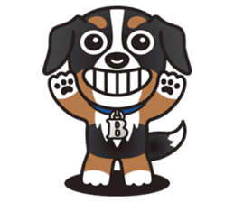 BEN the Bernese Mountain Dog sticker #9022155
