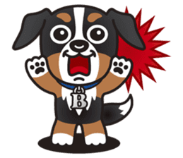BEN the Bernese Mountain Dog sticker #9022161