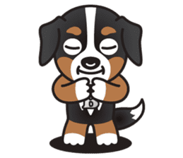 BEN the Bernese Mountain Dog sticker #9022165
