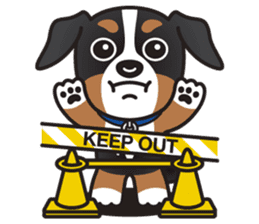 BEN the Bernese Mountain Dog sticker #9022167