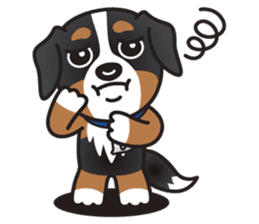 BEN the Bernese Mountain Dog sticker #9022169
