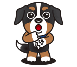 BEN the Bernese Mountain Dog sticker #9022170