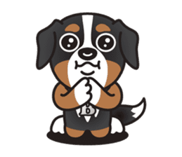 BEN the Bernese Mountain Dog sticker #9022171