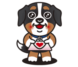 BEN the Bernese Mountain Dog sticker #9022178