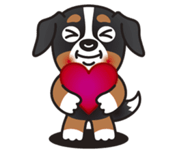 BEN the Bernese Mountain Dog sticker #9022179