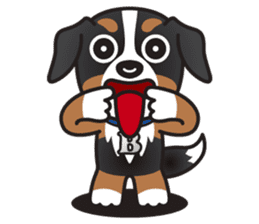 BEN the Bernese Mountain Dog sticker #9022181