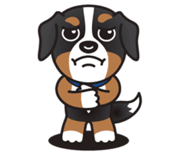 BEN the Bernese Mountain Dog sticker #9022185