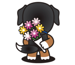 BEN the Bernese Mountain Dog sticker #9022190