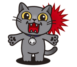 MIA the British Shorthair Cat sticker #9022507