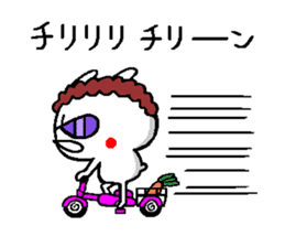 Osaka mother rabbit2 sticker #9022800