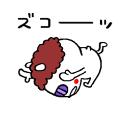 Osaka mother rabbit2 sticker #9022803