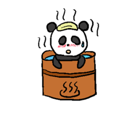 Balloon Panda sticker #9023087