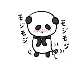 Balloon Panda sticker #9023101