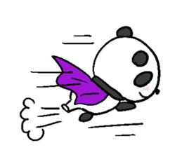 Balloon Panda sticker #9023107