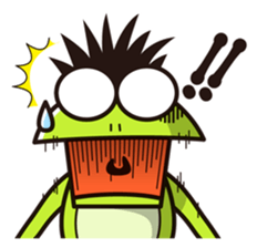 Let's go!! Mr. Kaeru sticker #9023262