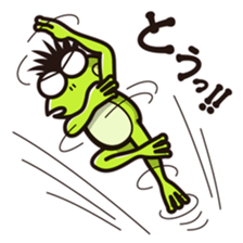 Let's go!! Mr. Kaeru sticker #9023276