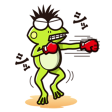 Let's go!! Mr. Kaeru sticker #9023277