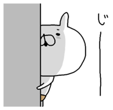 Miscellaneous too rabbit and cat. sticker #9023305