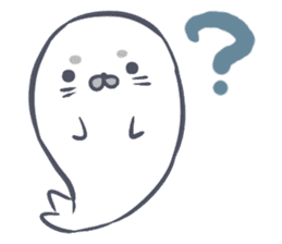 Daily life of the Earless Seal sticker #9023600