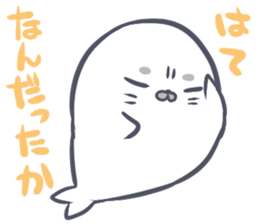 Daily life of the Earless Seal sticker #9023621